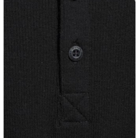 3 Hanes Men’s Ultrasoft Ribbed Modal Stretch Henley Pajama Top - Picture 3 of 6